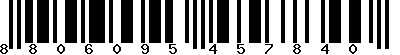EAN-13 : 8806095457840