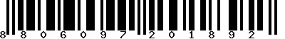 EAN-13 : 8806097201892