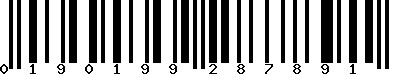 EAN-13 : 0190199287891
