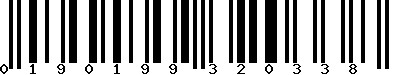 EAN-13 : 0190199320338