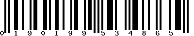 EAN-13 : 0190199534865