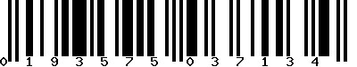 EAN-13 : 0193575037134