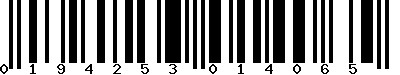EAN-13 : 0194253014065