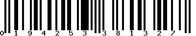 EAN-13 : 0194253381327