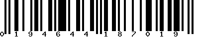 EAN-13 : 0194644187019