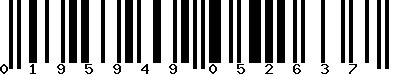 EAN-13 : 0195949052637