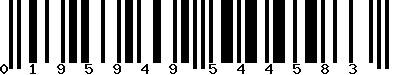 EAN-13 : 0195949544583