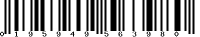 EAN-13 : 0195949563980