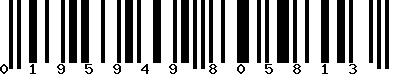 EAN-13 : 0195949805813 EAN-13 : 0195949805813