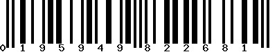 EAN-13 : 0195949822681