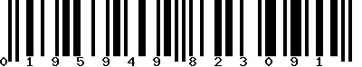 EAN-13 : 0195949823091