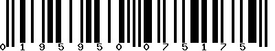 EAN-13 : 0195950075175 EAN-13 : 0195950075175