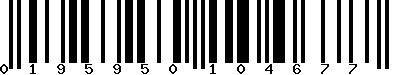 EAN-13 : 0195950104677