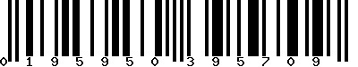 EAN-13 : 0195950395709