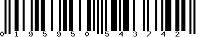EAN-13 : 0195950543742