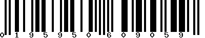 EAN-13 : 0195950609059