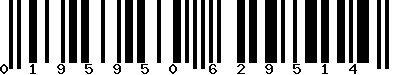 EAN-13 : 0195950629514