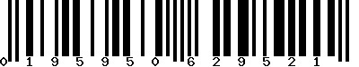 EAN-13 : 0195950629521