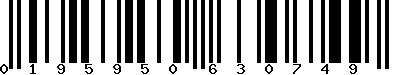 EAN-13 : 0195950630749