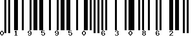 EAN-13 : 0195950630862