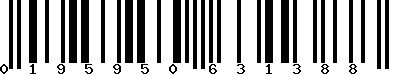 EAN-13 : 0195950631388