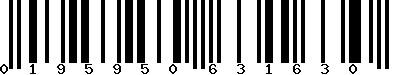 EAN-13 : 0195950631630
