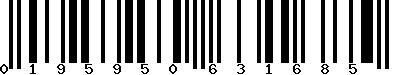 EAN-13 : 0195950631685