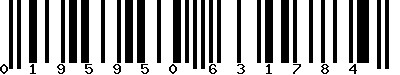 EAN-13 : 0195950631784