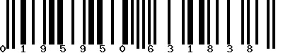 EAN-13 : 0195950631838