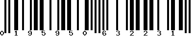 EAN-13 : 0195950632231