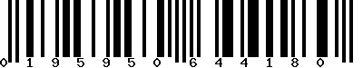 EAN-13 : 0195950644180