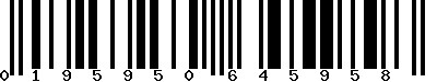 EAN-13 : 0195950645958