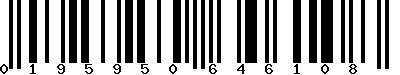 EAN-13 : 0195950646108