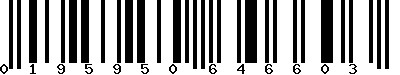 EAN-13 : 0195950646603