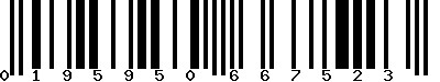 EAN-13 : 0195950667523