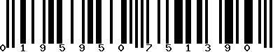 EAN-13 : 0195950751390
