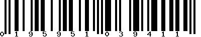 EAN-13 : 0195951039411