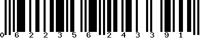 EAN-13 : 0622356243391