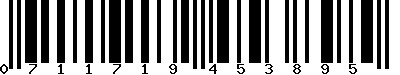 EAN-13 : 0711719453895