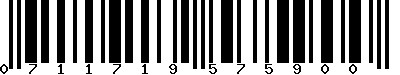 EAN-13 : 0711719575900