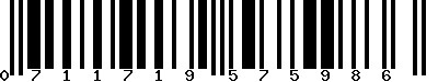 EAN-13 : 0711719575986
