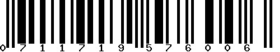 EAN-13 : 0711719576006