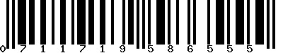 EAN-13 : 0711719586555