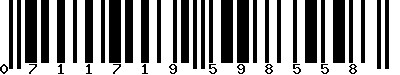 EAN-13 : 0711719598558