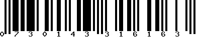 EAN-13 : 0730143316163