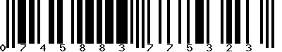 EAN-13 : 0745883775323