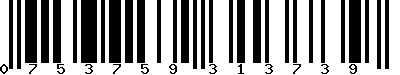 EAN-13 : 0753759313739