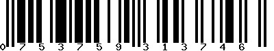 EAN-13 : 0753759313746