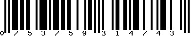 EAN-13 : 0753759314743