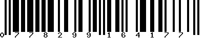 EAN-13 : 0778299164177